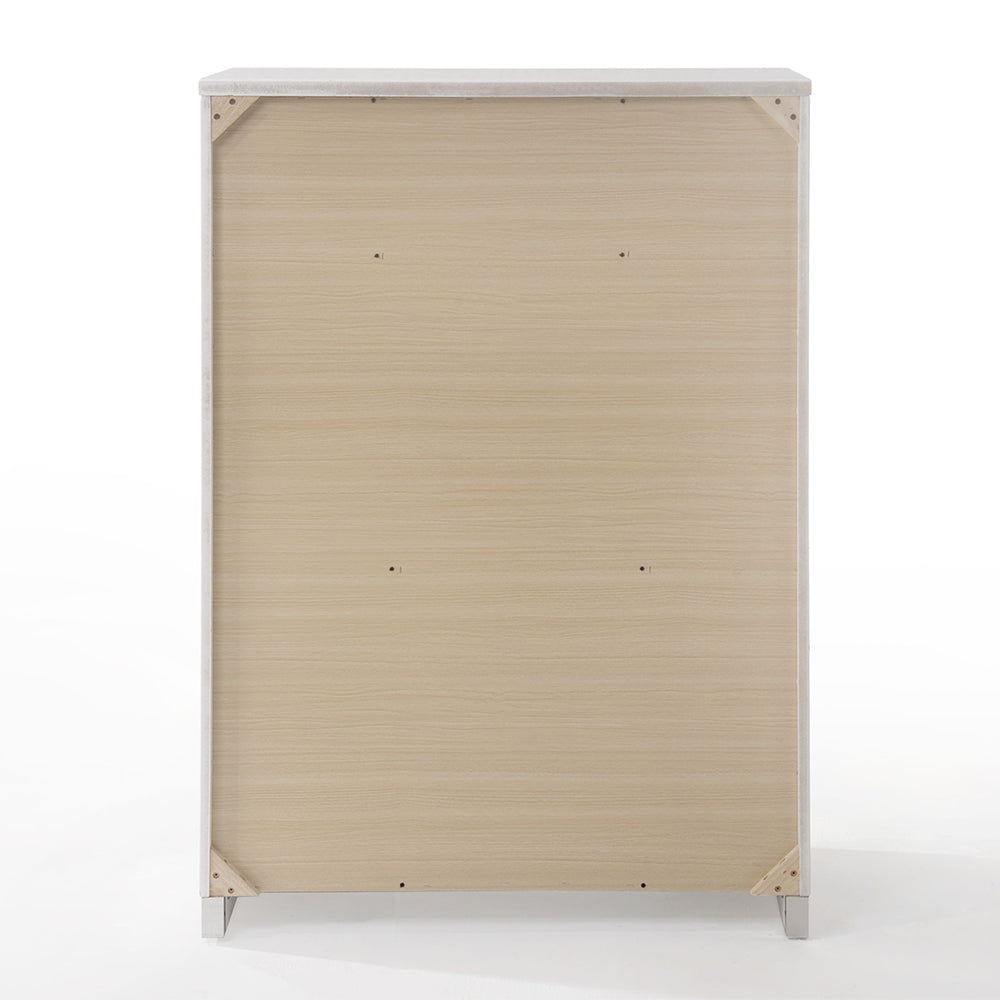 Naima II Chest in White High Gloss