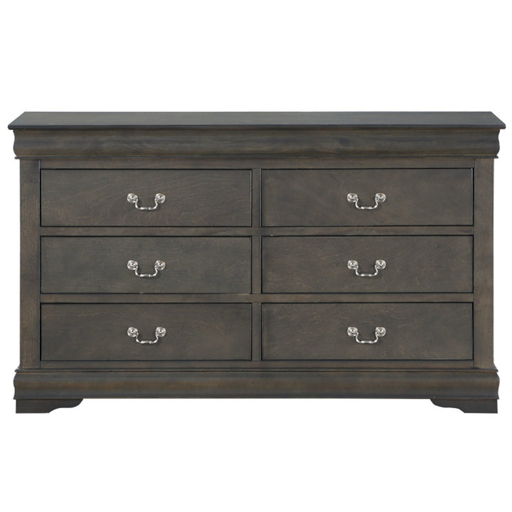 Louis Philippe Dresser in Dark Gray
