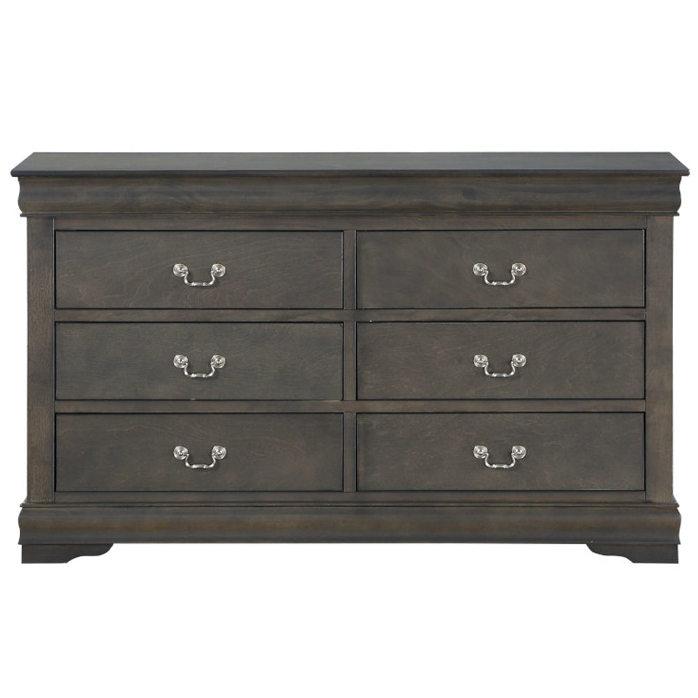Louis Philippe Dresser in Dark Gray