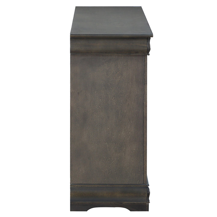 Louis Philippe Dresser in Dark Gray