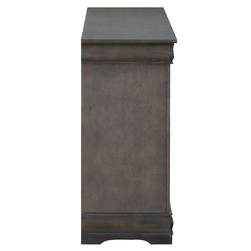 Louis Philippe Dresser in Dark Gray