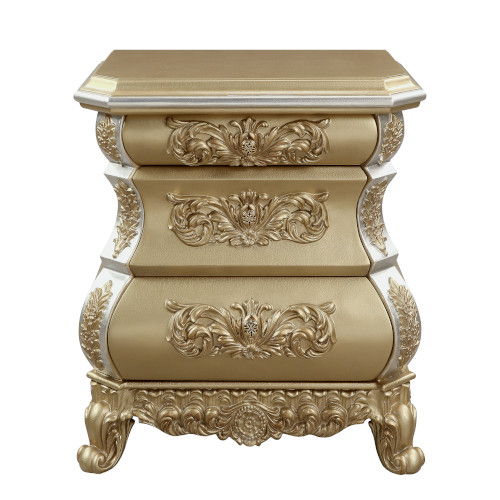 ACME Furniture Seville Nightstand Gold
