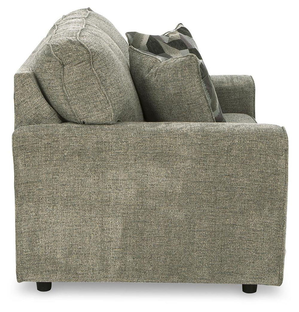 Cascilla Loveseat - Gray (4)