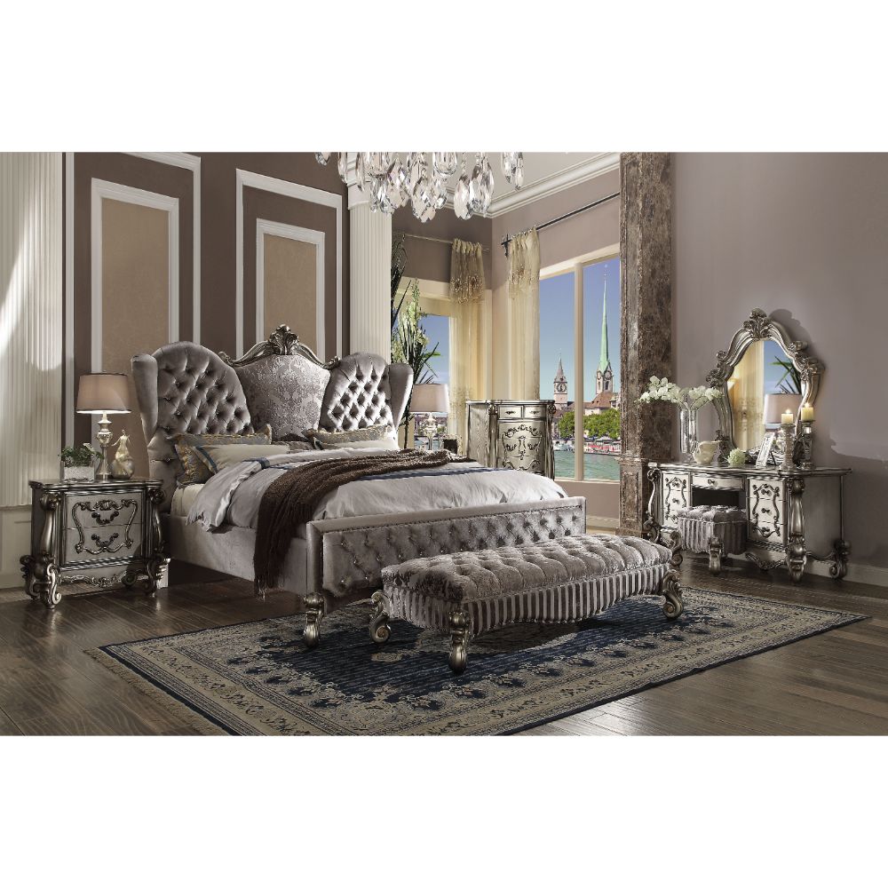 Versailles Chest in Antique Platinum