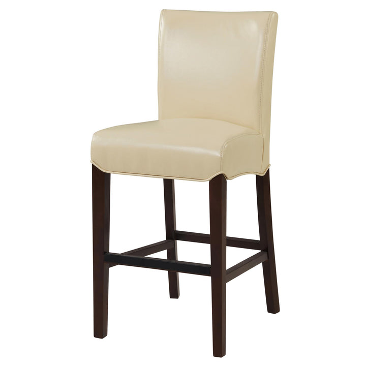 Milton Bonded Leather Counter Stool - Cream