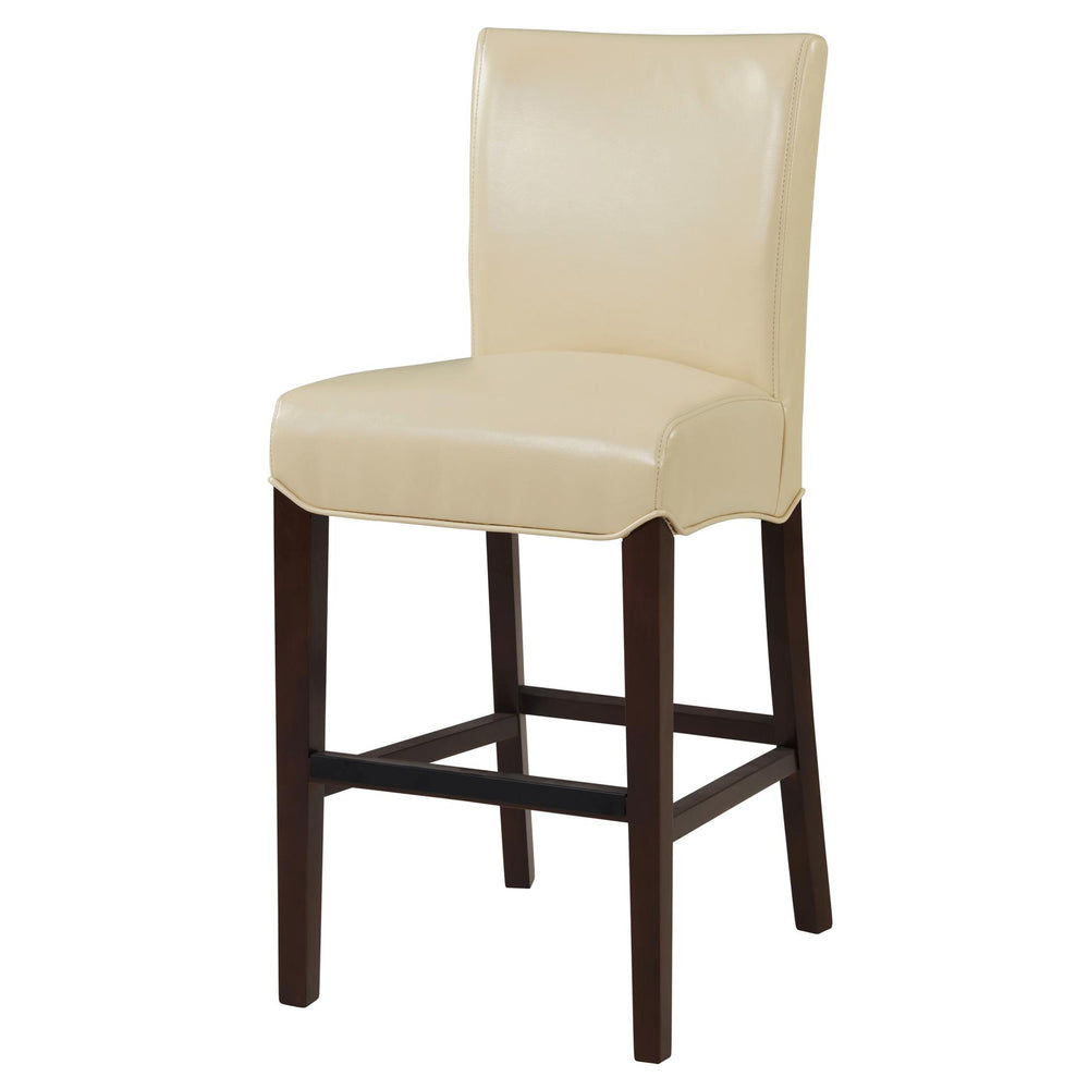 Milton Bonded Leather Counter Stool - Cream