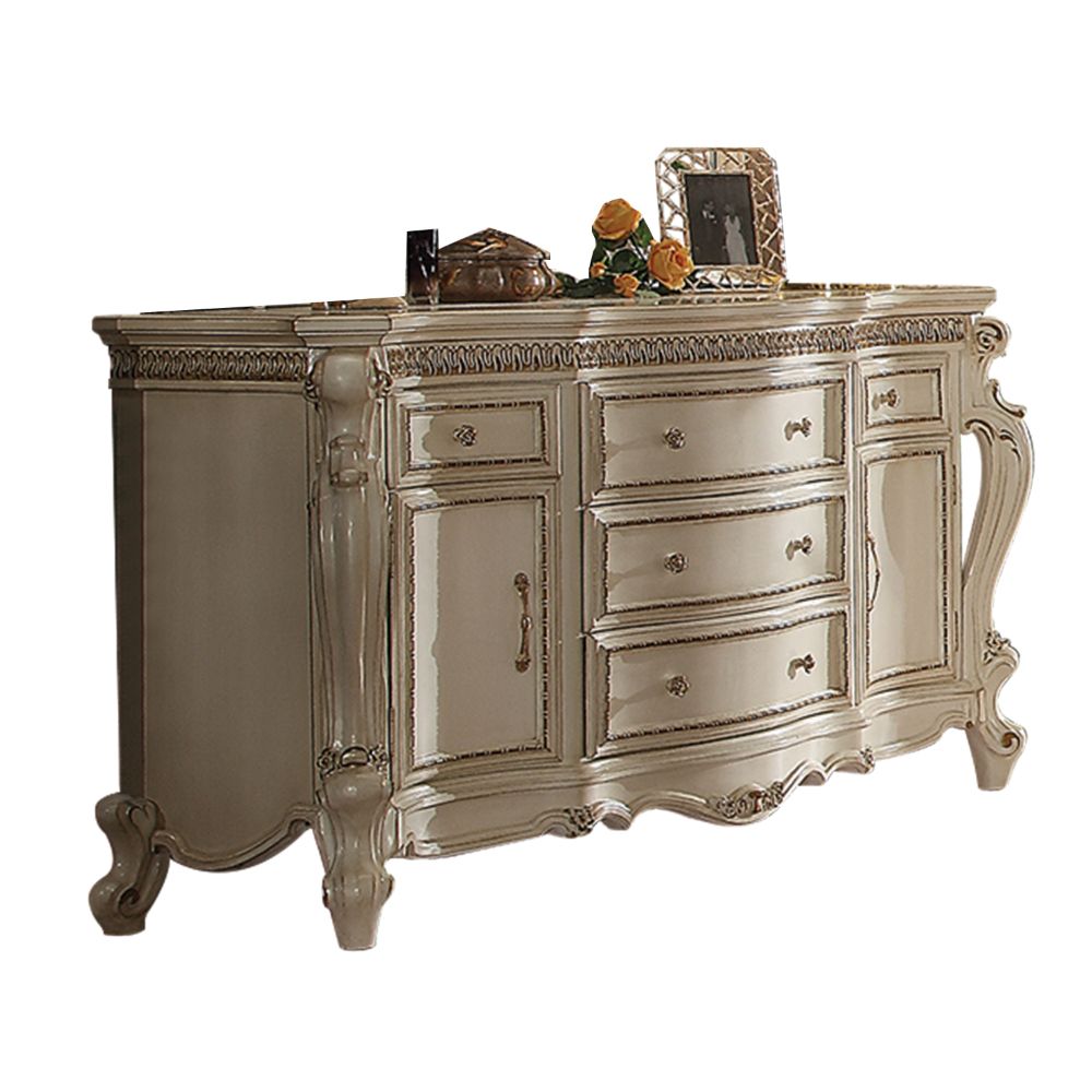 Picardy Dresser in Antique Pearl