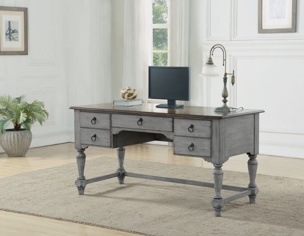 Plymouth Writing Desk Gray