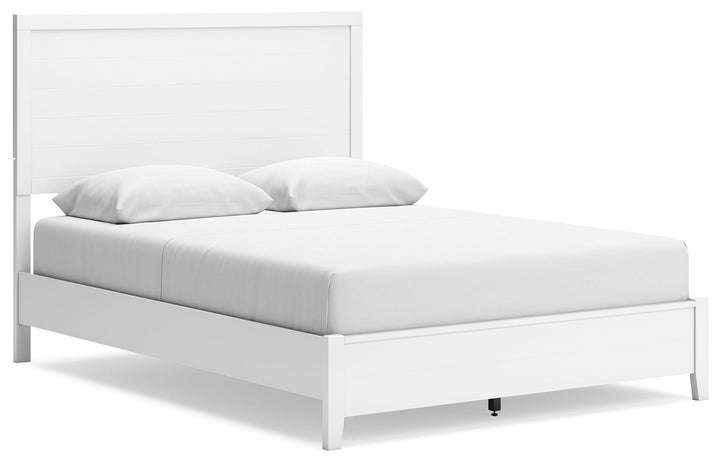 Binterglen - Queen Panel Bed - White by Ashley Furniture product image