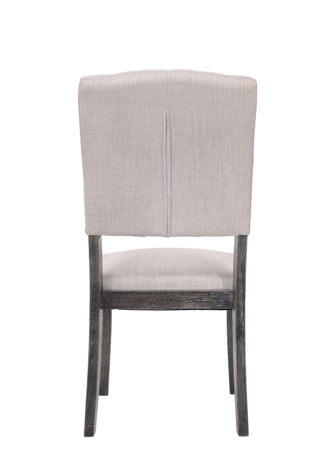 Bernard - Weathered Side Chair (Set of 2) - Beige / Gray