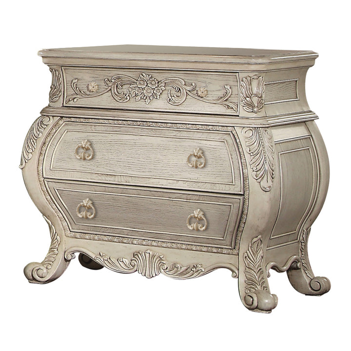 Ragenardus Nightstand in Antique White