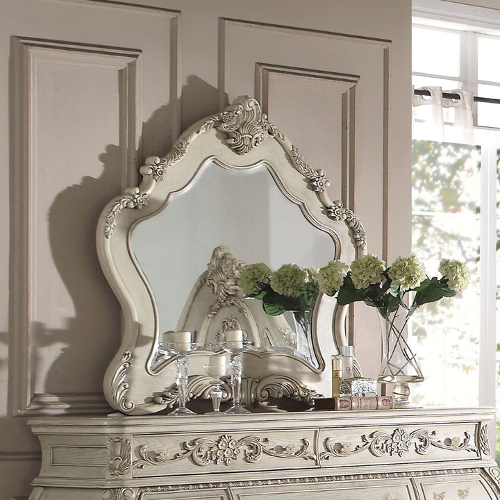 Ragenardus Mirror in Antique White