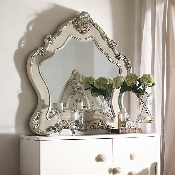 Ragenardus Mirror in Antique White
