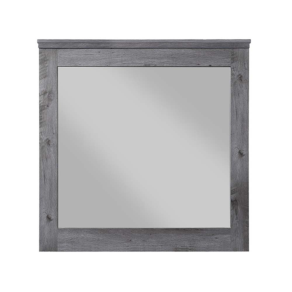 Vidalia Mirror in Rustic Gray Oak