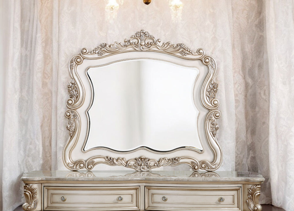Gorsedd Mirror in Golden Ivory