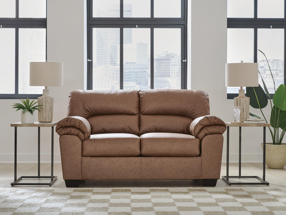 WillowBend Loveseat - Light Brown (2)