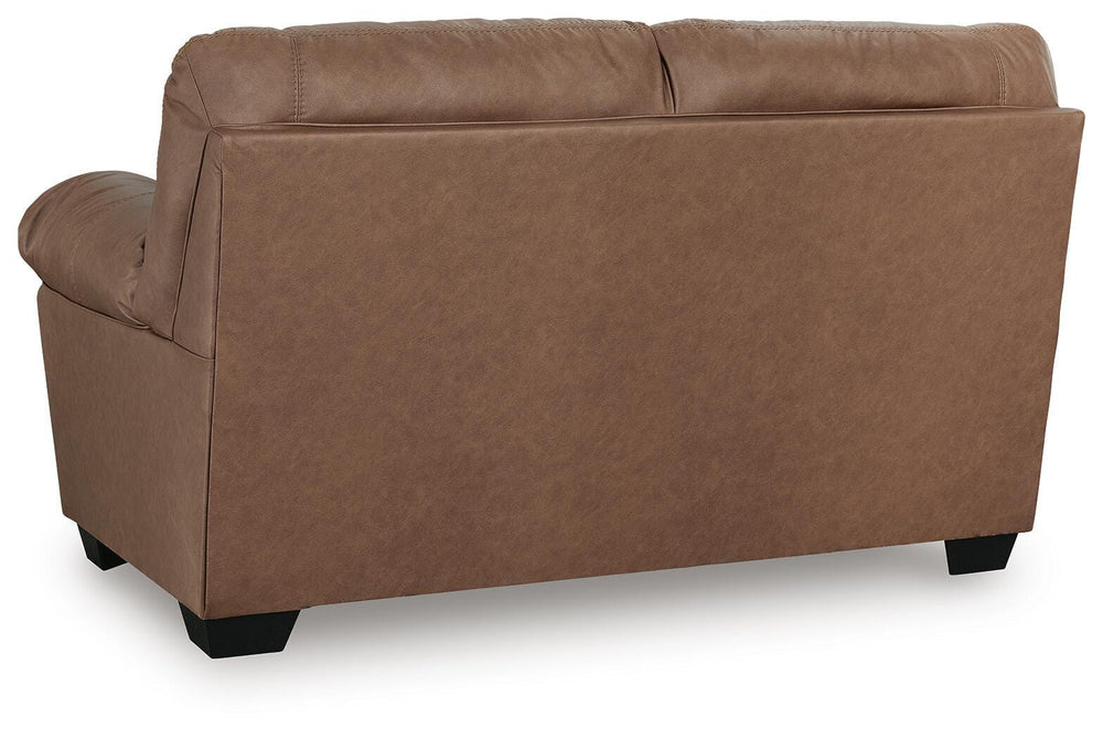 WillowBend Loveseat - Light Brown (4)