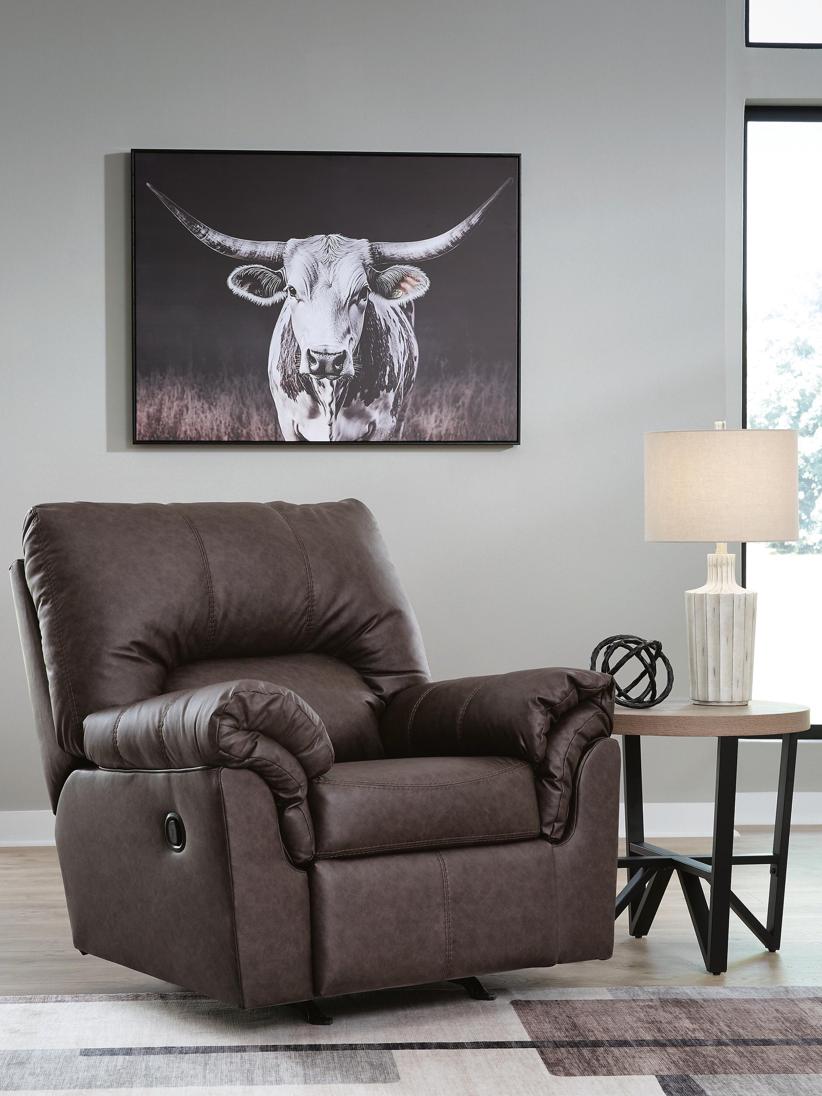 WillowBend Recliner - Dark Brown (2)
