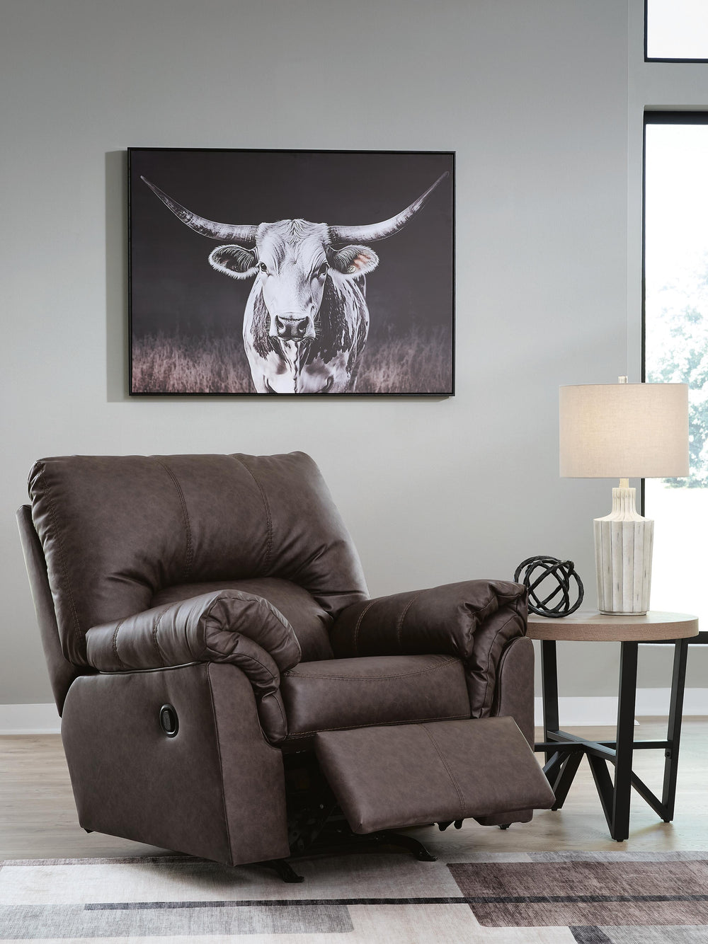 WillowBend Recliner - Dark Brown (5)