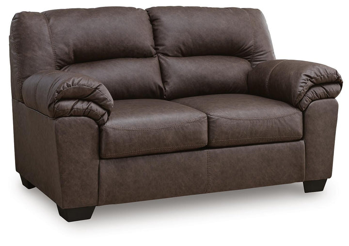 WillowBend Loveseat - Dark Brown (3)