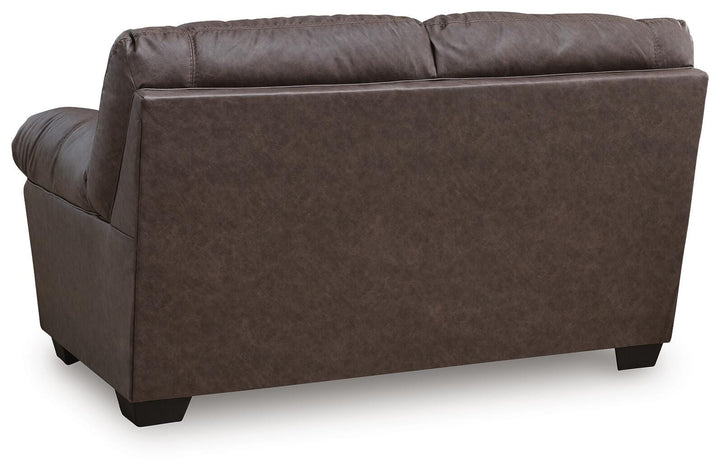 WillowBend Loveseat - Dark Brown (4)