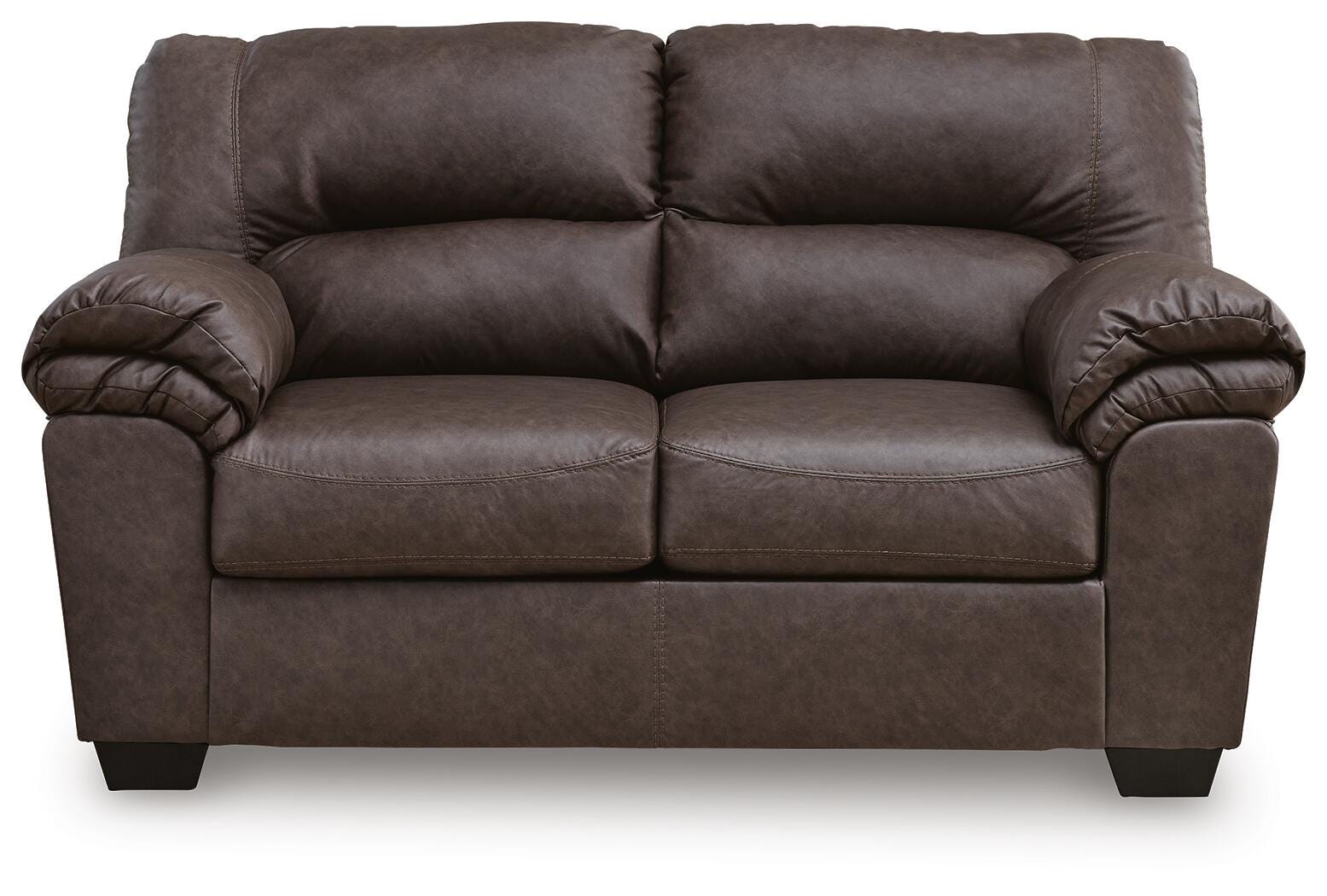 WillowBend Loveseat - Dark Brown (1)