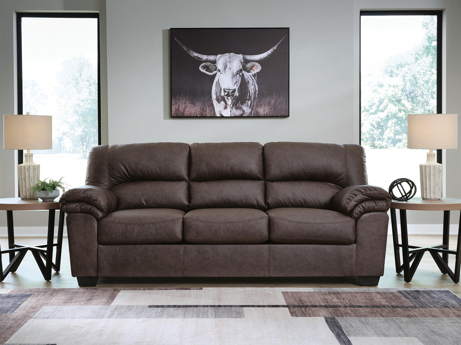 WillowBend Sofa - Dark Brown (2)