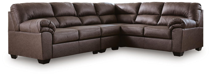 WillowBend 3-Piece Sectional - Umber (1)