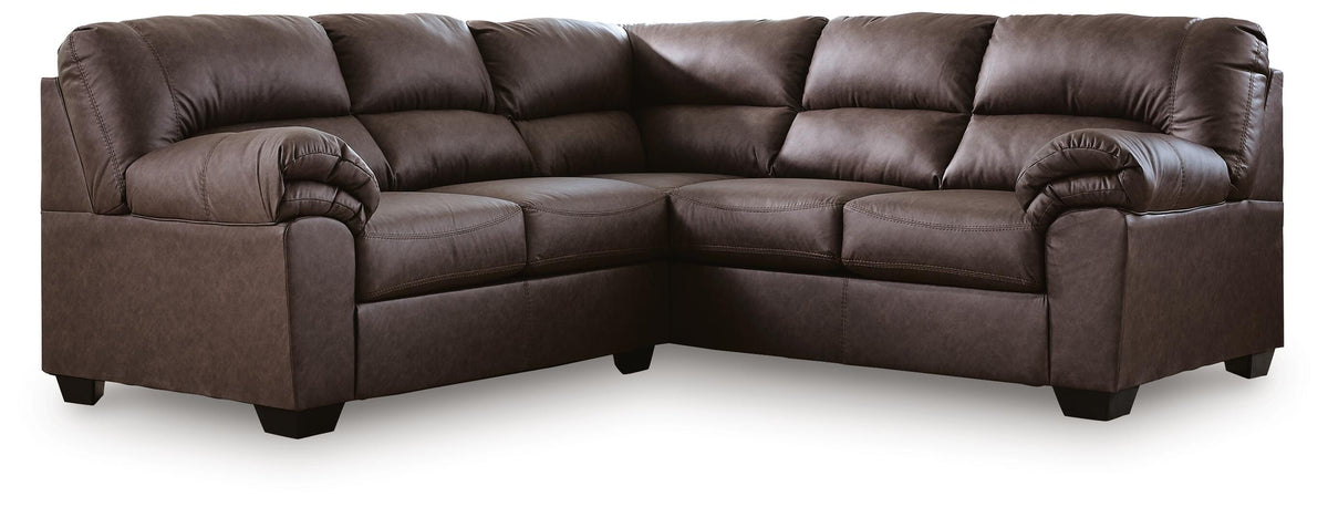 WillowBend 2-Piece Sectional - Umber (1)