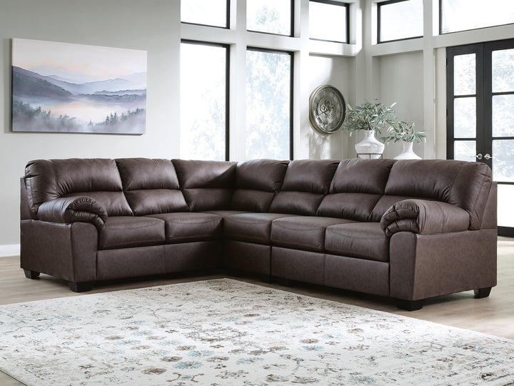 WillowBend 3-Piece Sectional - Umber (2)