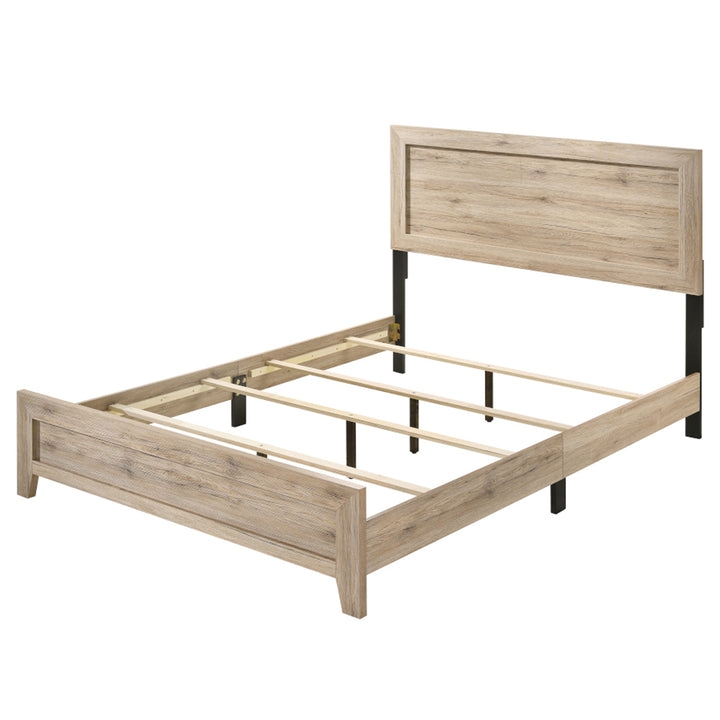 Miquell EK Bed in Natural
