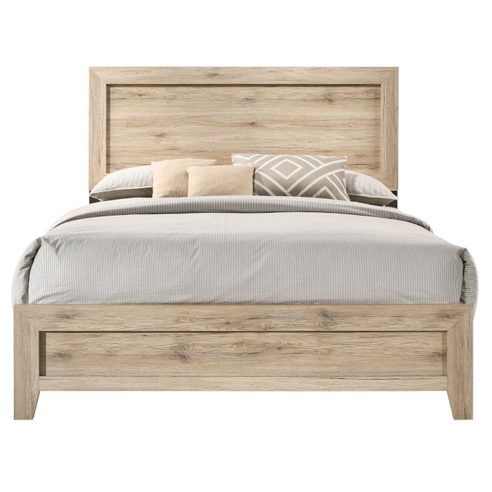 Miquell Queen Bed in Natural