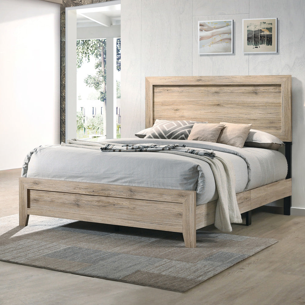 Miquell EK Bed in Natural