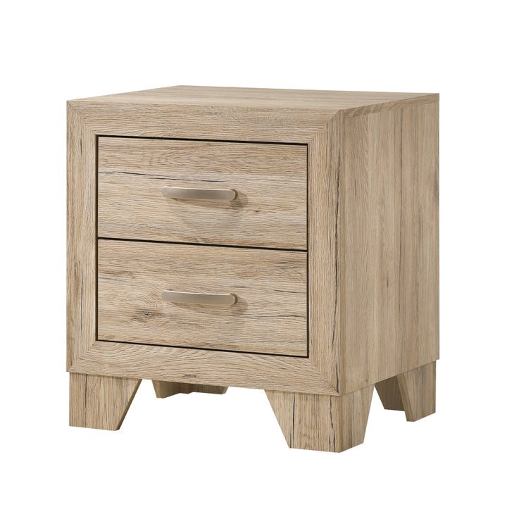 Miquell Nightstand in Natural Finish
