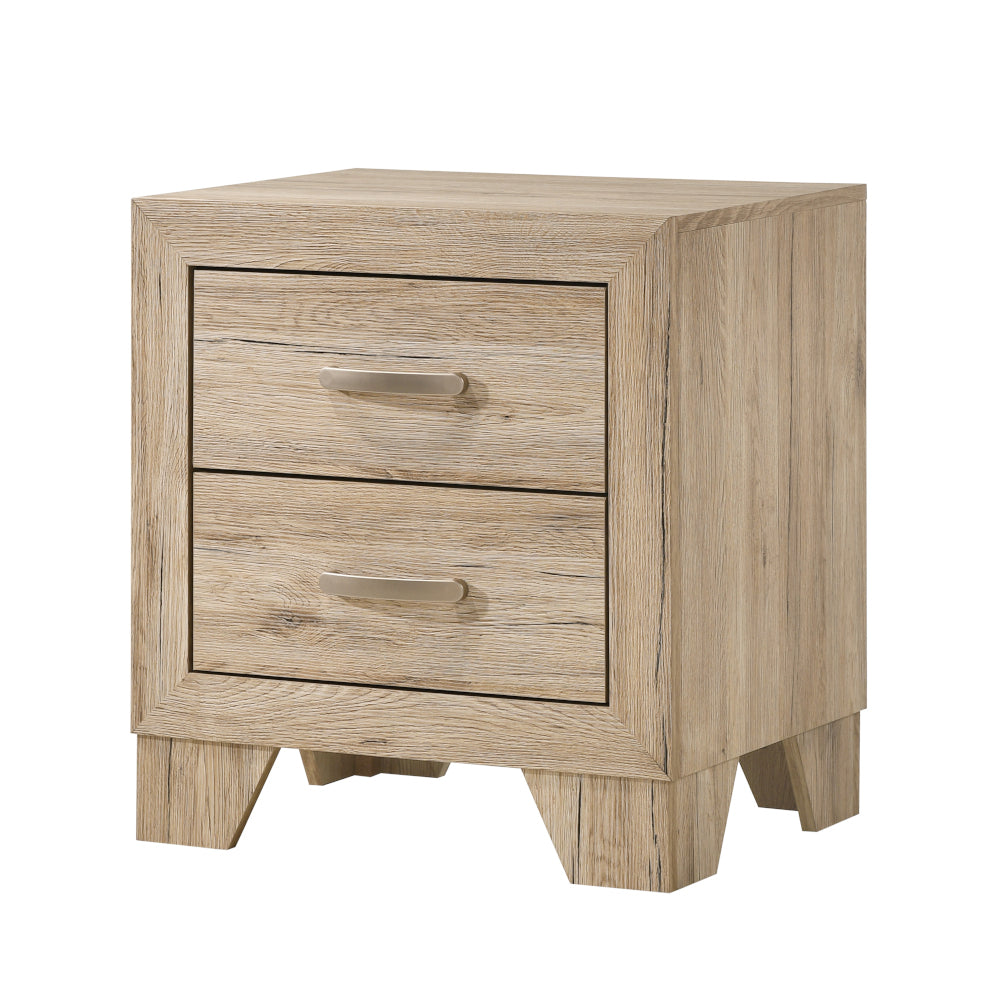 Miquell Nightstand in Natural Finish