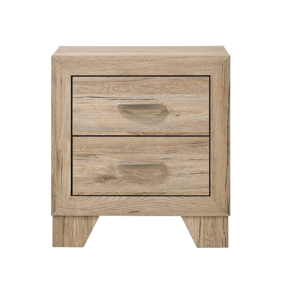 Miquell Nightstand in Natural Finish