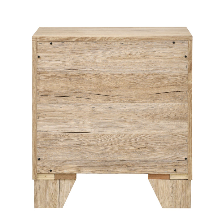 Miquell Nightstand in Natural Finish
