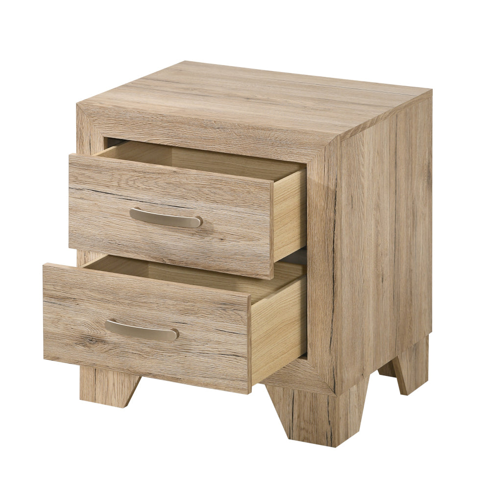 Miquell Nightstand in Natural Finish
