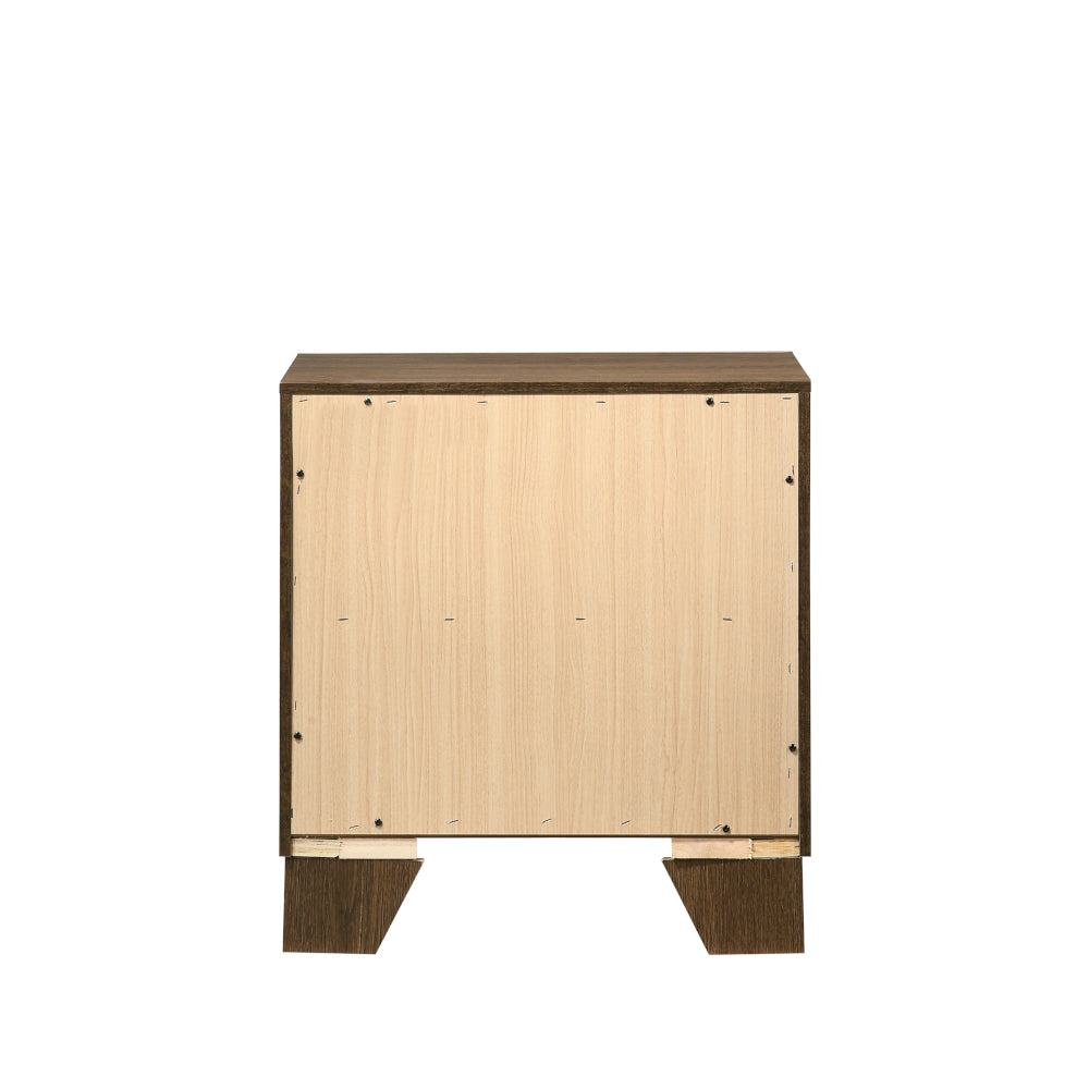 Miquell Nightstand in Oak Finish