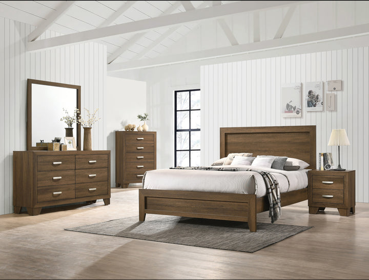Miquell Dresser in Oak - lifestyle