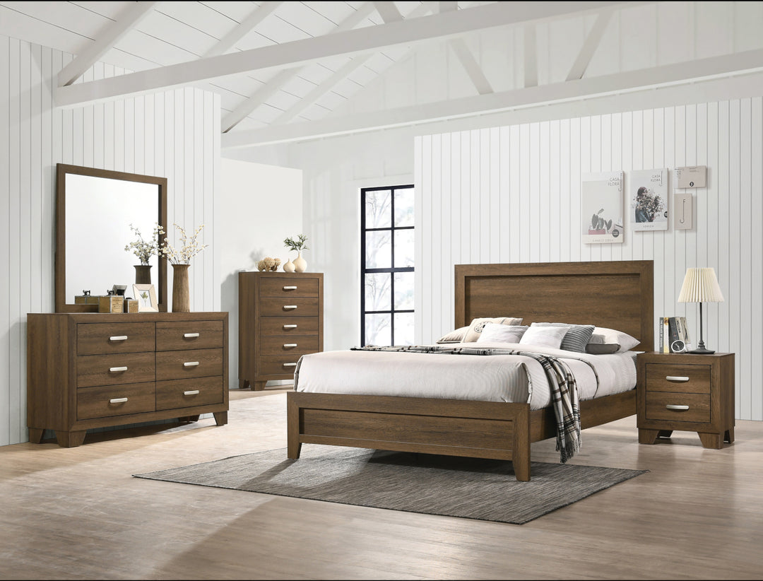 Miquell Dresser in Oak - lifestyle