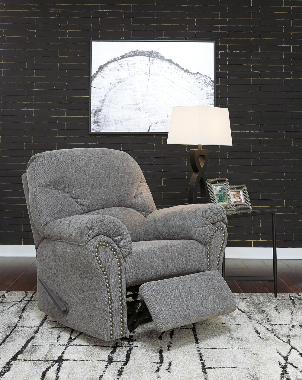 Allmaxx Sofa, Loveseat and Recliner - Pewter (11)