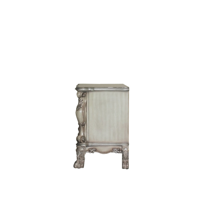 Dresden Nightstand in Vintage Bone White