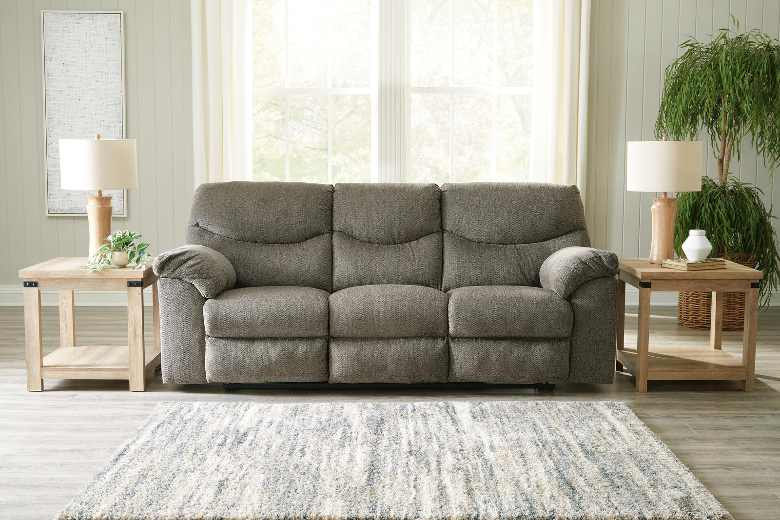 Alphons Reclining Sofa - Beige (2)