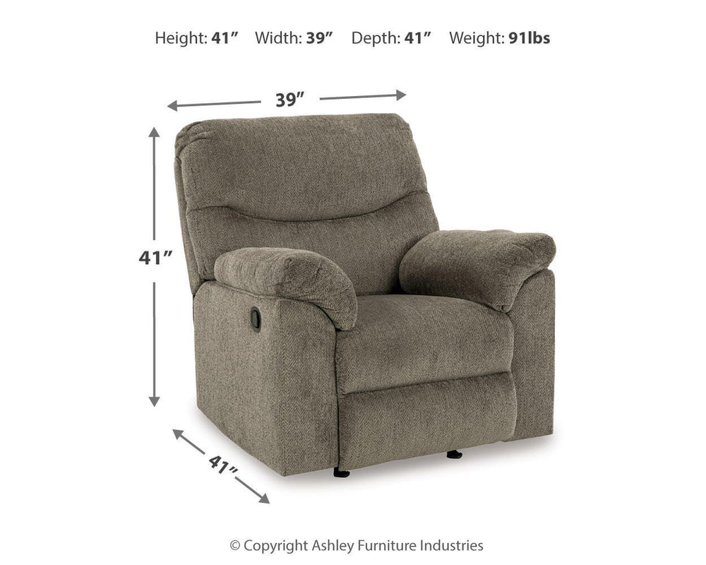 Alphons Recliner - Beige (9)