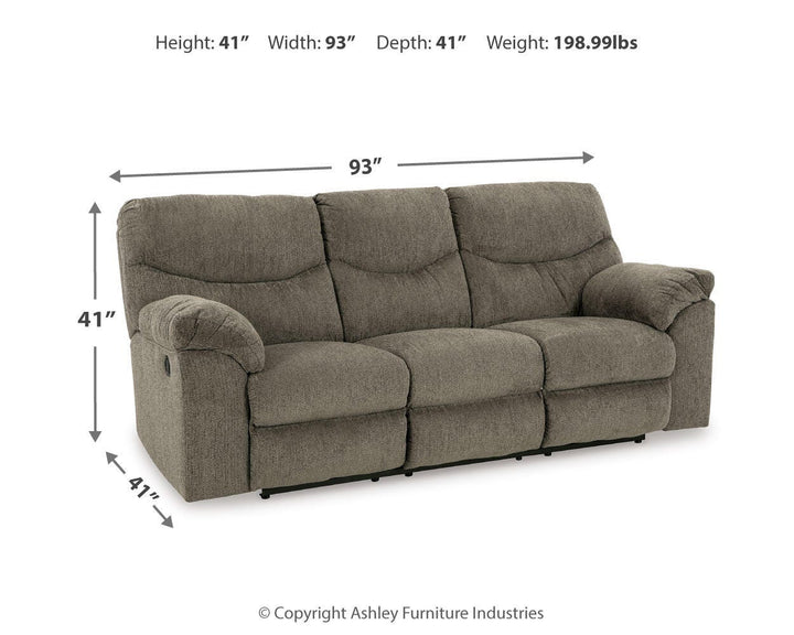 Alphons Reclining Sofa - Beige (9)