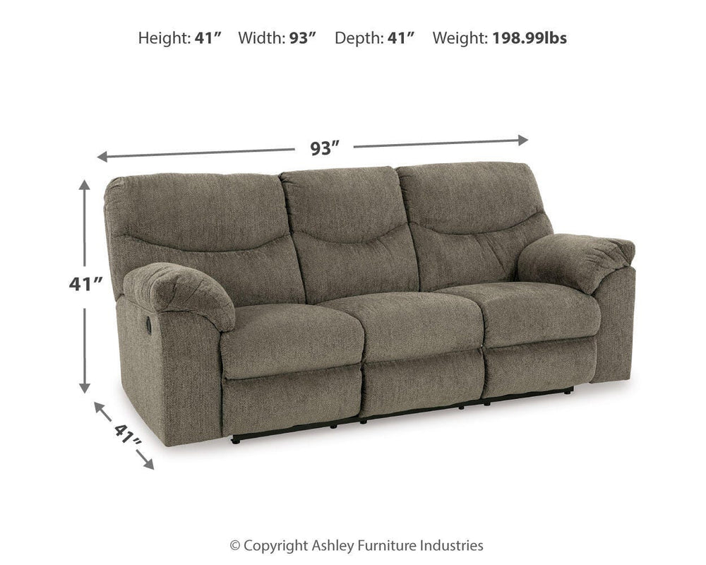 Alphons Reclining Sofa - Beige (9)