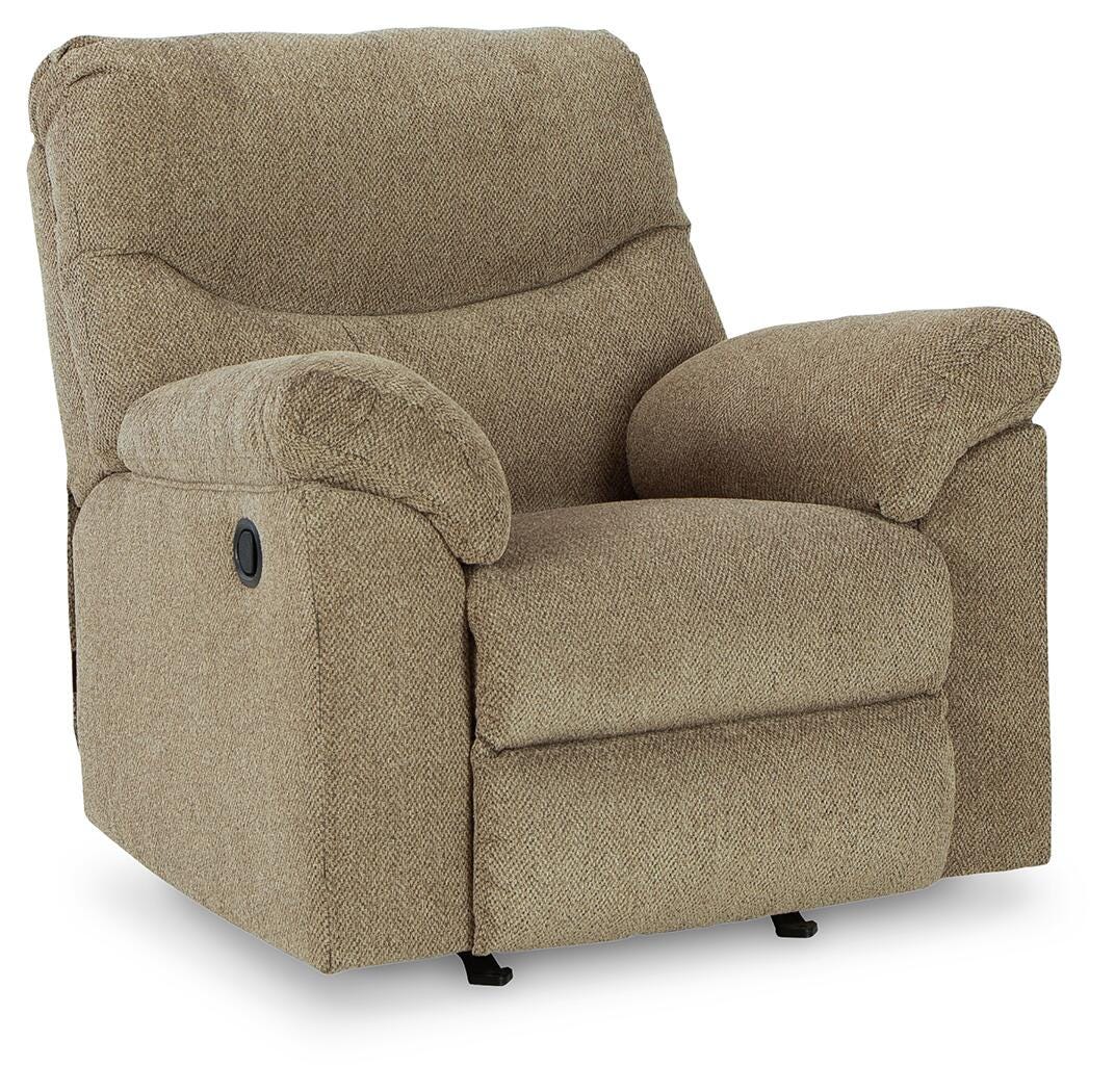 Alphons Recliner - Light Brown (1)