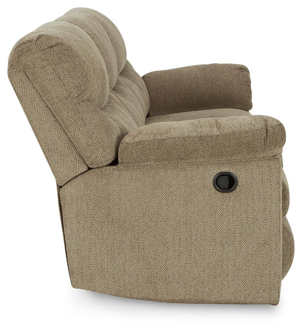 Alphons Reclining Sofa - Light Brown (5)
