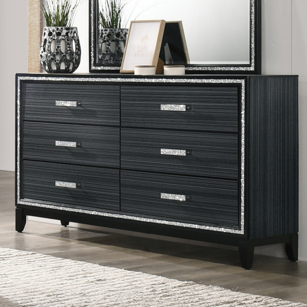 Haiden Dresser in Weathered Black